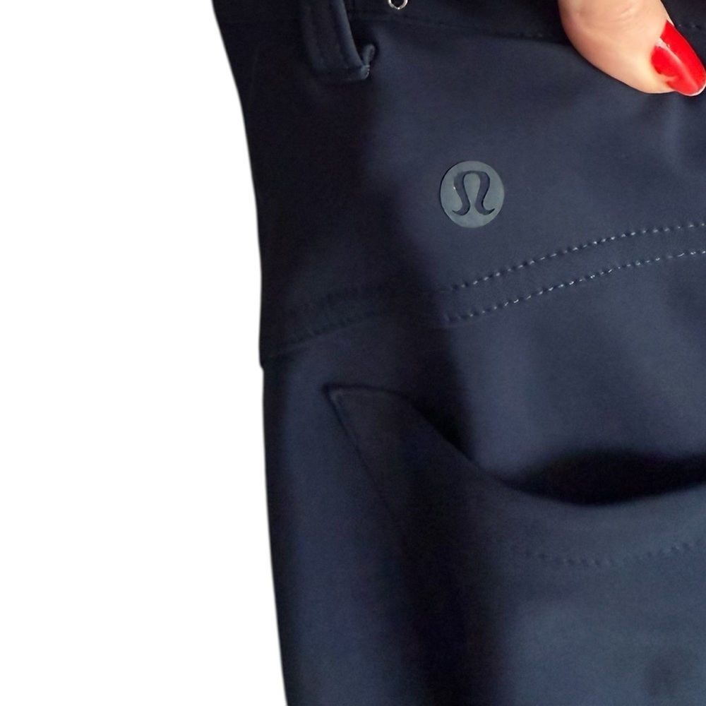 lululemon athletica Navy Slim Tech Trousers - Picture 15 of 16